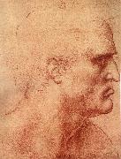 LEONARDO da Vinci Study fur the communion France oil painting artist
